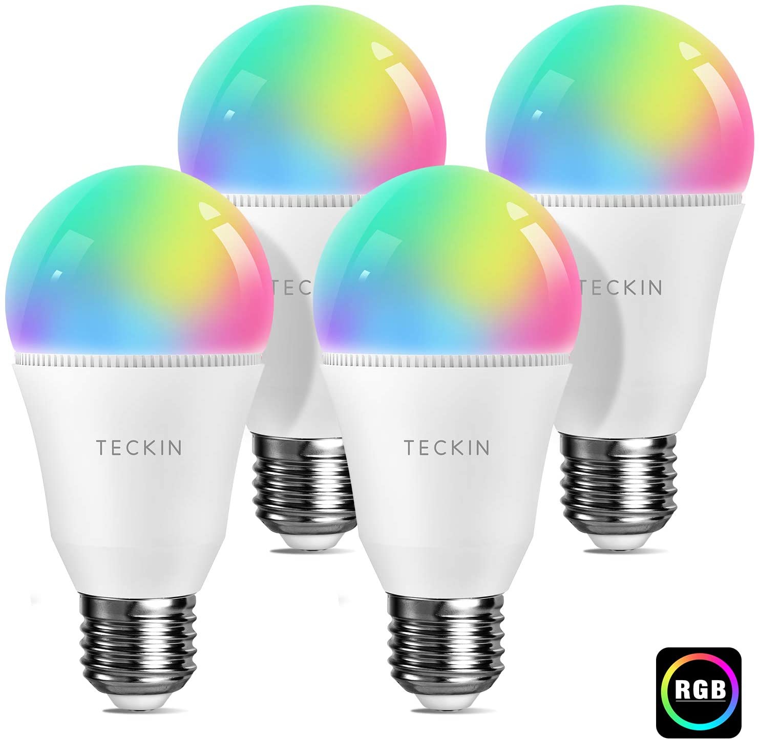 4 x Lampadine Smart Multicolore