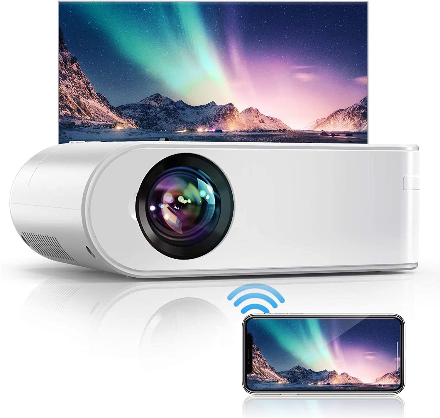 Mini Videoproiettore Portatile Wireless