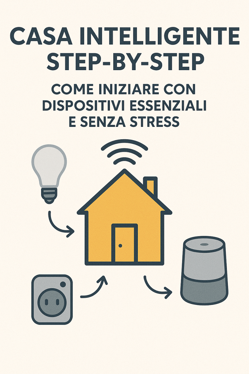 Casa intelligente step-by-step: come iniziare con dispositivi essenziali e senza stress