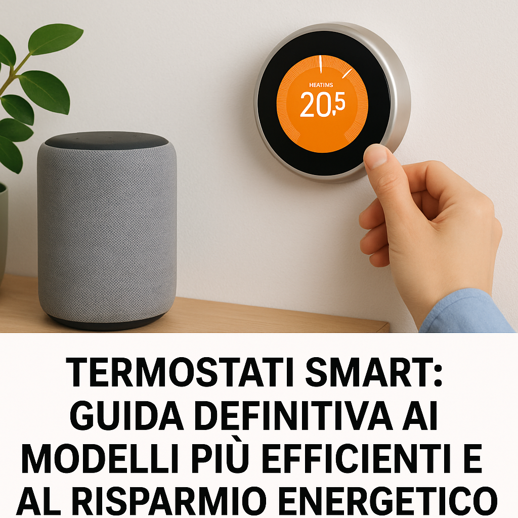 Termostati smart: guida definitiva ai modelli più efficienti e al risparmio energetico